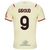 Officiële Voetbalshirt AC Milan Olivier Giroud 9 Uit 2021-22 - Heren